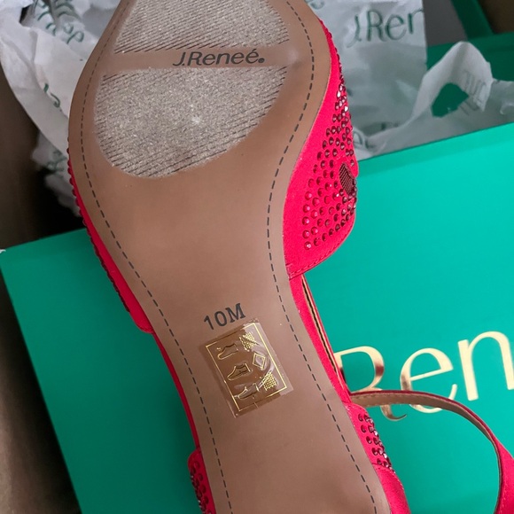 J. Renee Lisha Women's Pump - Red - Picture 6 of 6